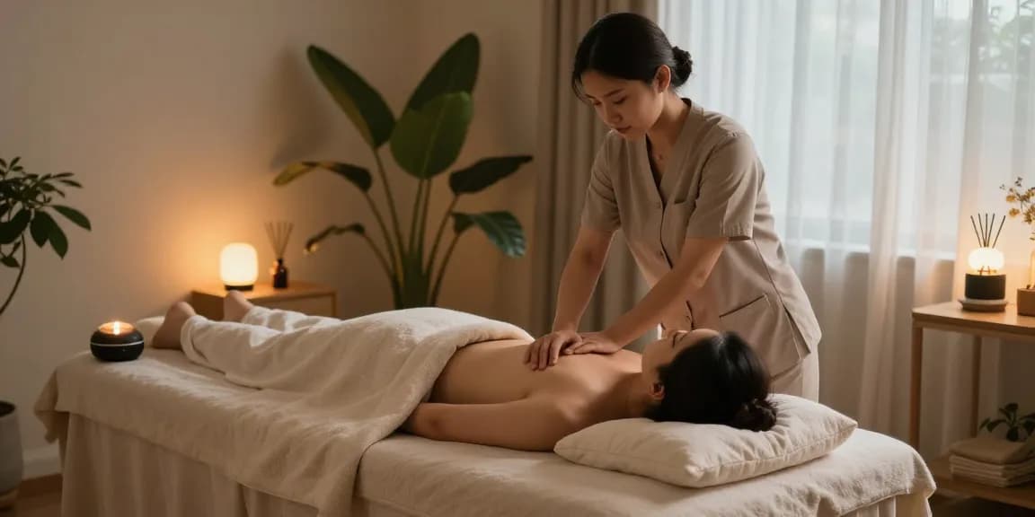 Enjoy a relaxing 출장마사지 experience in a serene home setting with a professional therapist.