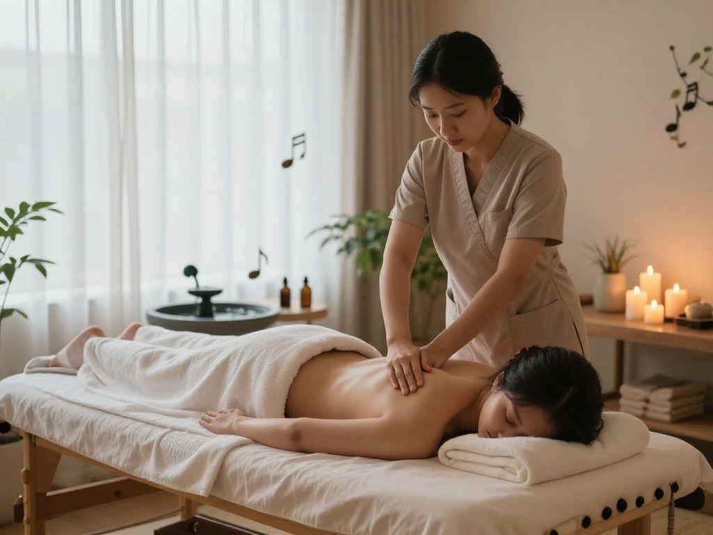 Experience 출장안마 relaxation with a skilled therapist in a serene wellness spa.