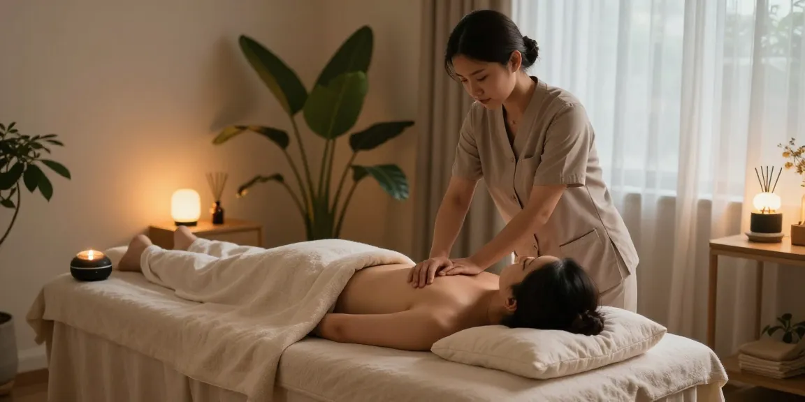 Enjoy a relaxing 출장마사지 experience in a serene home setting with a professional therapist.