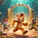 Experience thrilling gaming adventures at o8vm in a vibrant prehistoric casino setting.