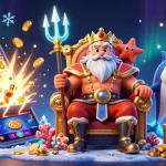 Play responsibly with gmnc as sea king Neptune oversees a vibrant casino scene full of excitement.