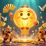 Spin and win with F168's vibrant 3D casino scene featuring golden treasures and lucky symbols.