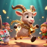 Engage in thrilling casino action at c168 with Krampus and playful gremlins in a festive scene.