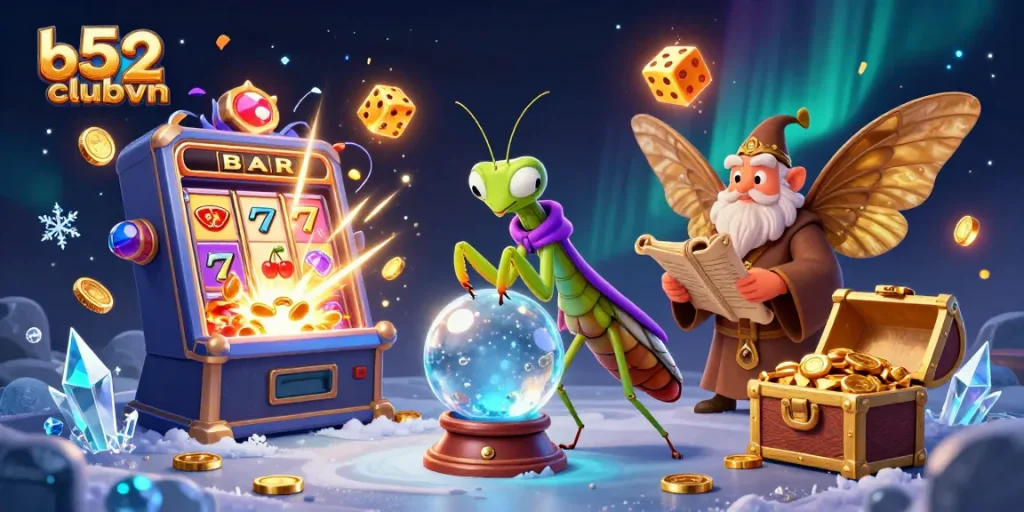 Experience the thrilling b52clubvn jackpot with animated characters and dynamic casino elements.